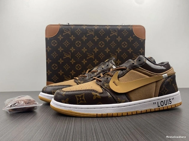 MaikeSneakers Popular LV 3569 x Jordan1 1014